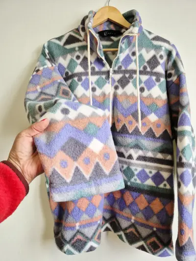 Polar estampado geométrico multicolor - miniatura 3
