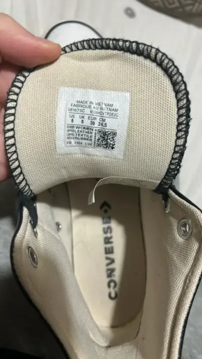 Zapatillas Converse All Star negras altas - miniatura 2