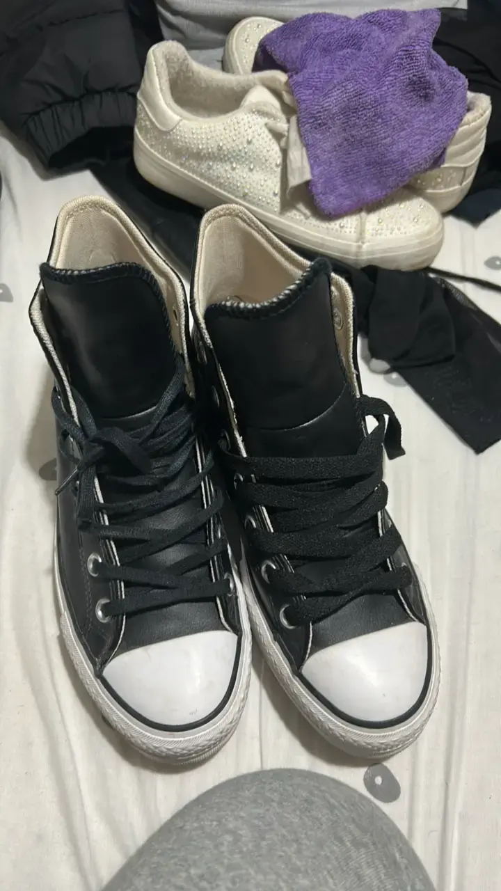 Zapatillas Converse All Star negras altas - 3