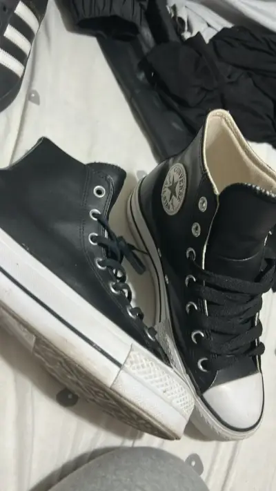 Zapatillas Converse All Star negras altas - miniatura 4
