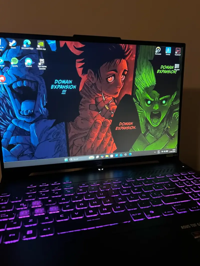 Laptop ASUS TUF Gaming a16 retroiluminación RGB - 1