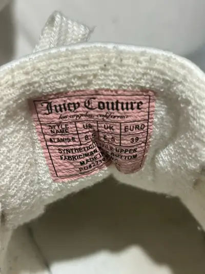 Zapatillas Juicy Couture blancas talla 39 - miniatura 1
