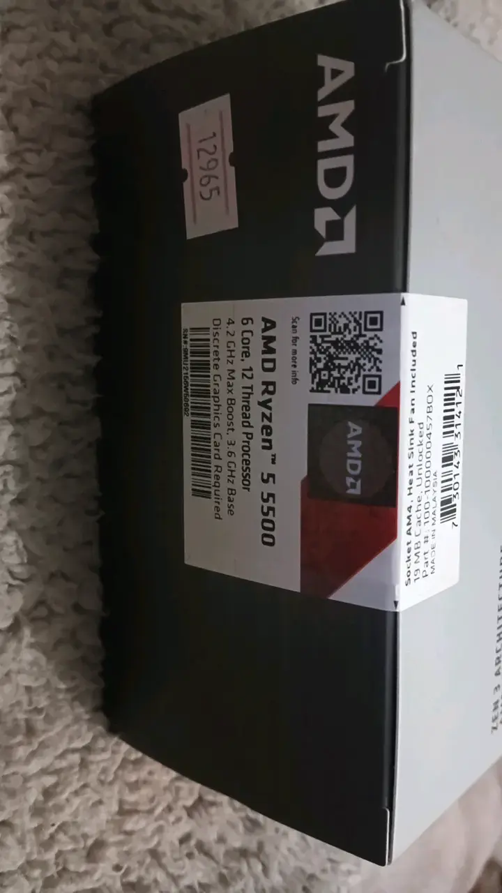 Procesador AMD Ryzen 5 5500 Series - 3