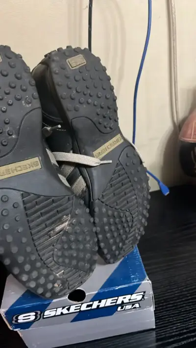Zapatillas Skechers negras deportivas número 40 - miniatura 3