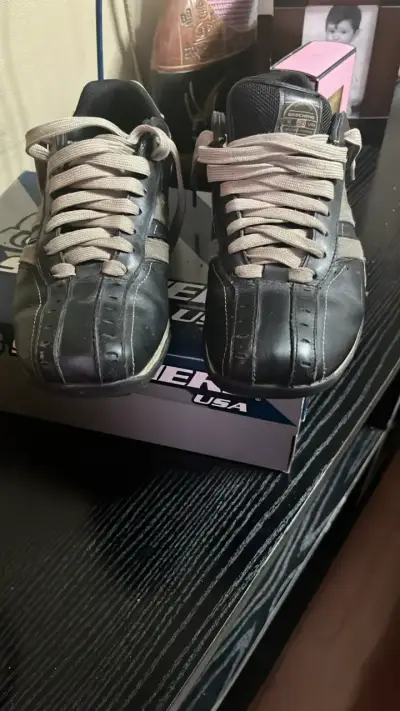 Zapatillas Skechers negras deportivas número 40 - miniatura 5
