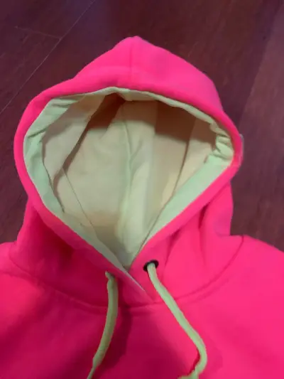 Polerón Superdry rosa con capucha - miniatura 4