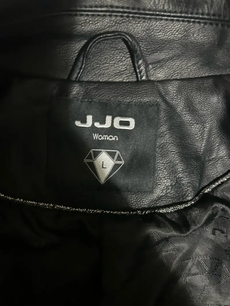 Chaqueta de cuero negra JJO para mujer - 4