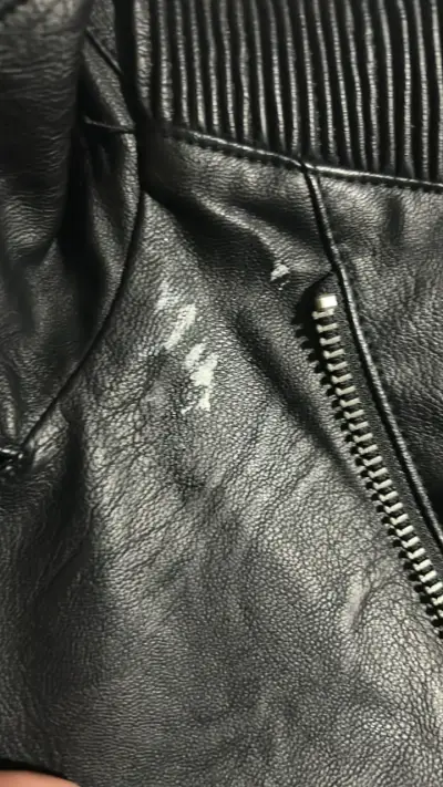 Chaqueta de cuero negra JJO para mujer - miniatura 5