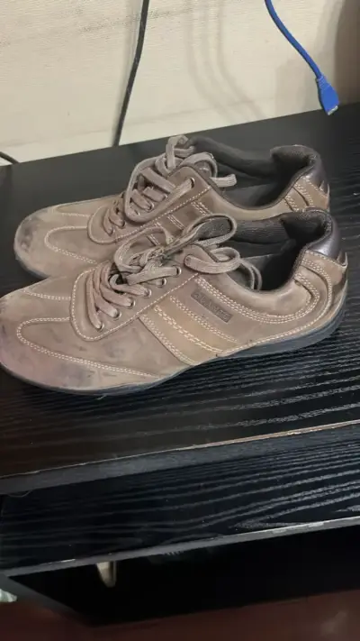 Zapatos casuales marrones de cuero - miniatura 3
