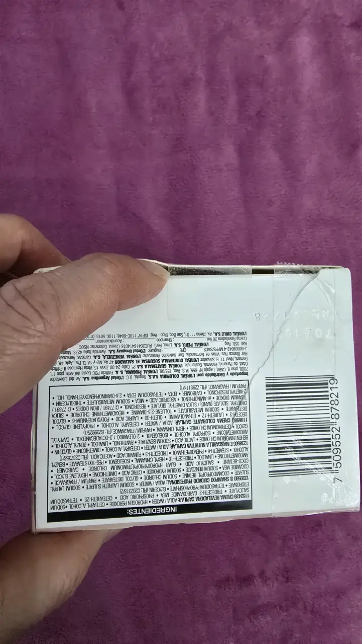 Tinte capilar L'Oréal Excellence 4U castaño - 4