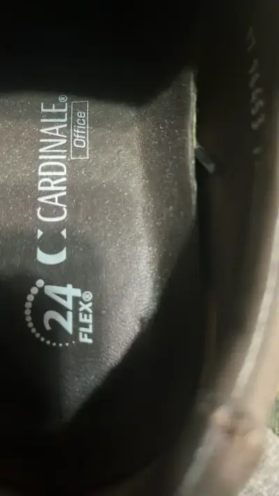 Zapatos formales de cuero gris Cardinale - miniatura 6