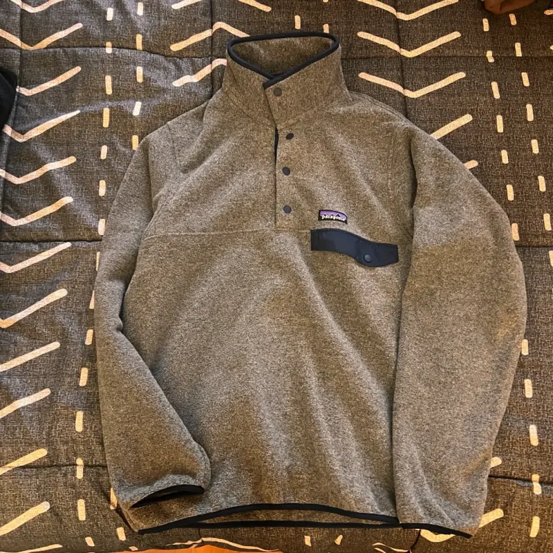 Polerón Patagonia Synchilla Fleece Gris Talla S - 2