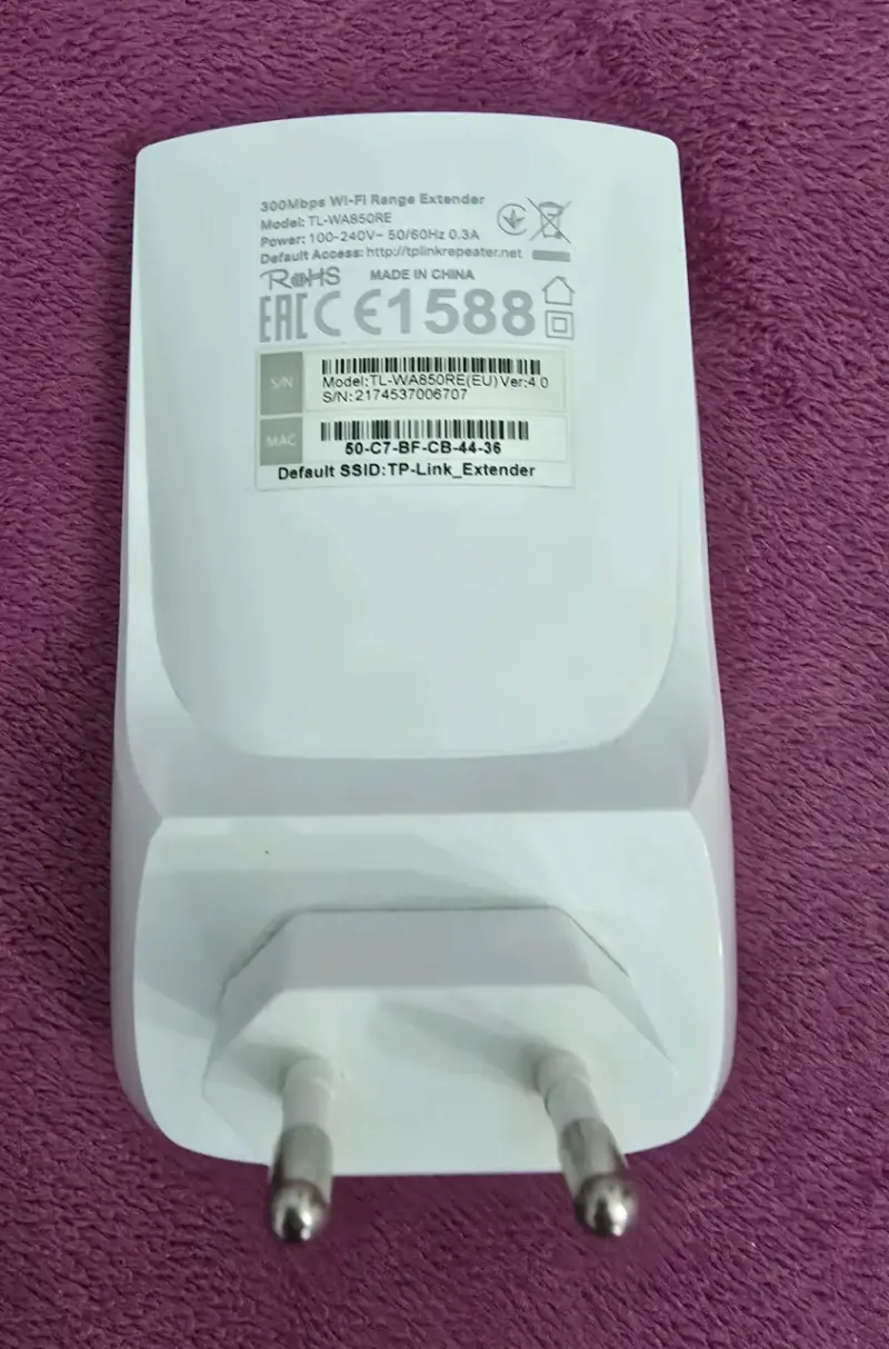 Extensor de señal WiFi TP-Link TL-WA850RE - 2