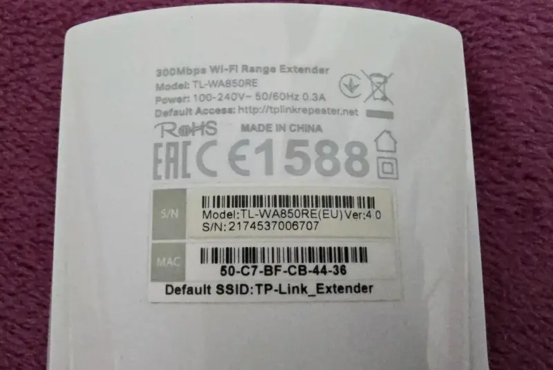Extensor de señal WiFi TP-Link TL-WA850RE - 4