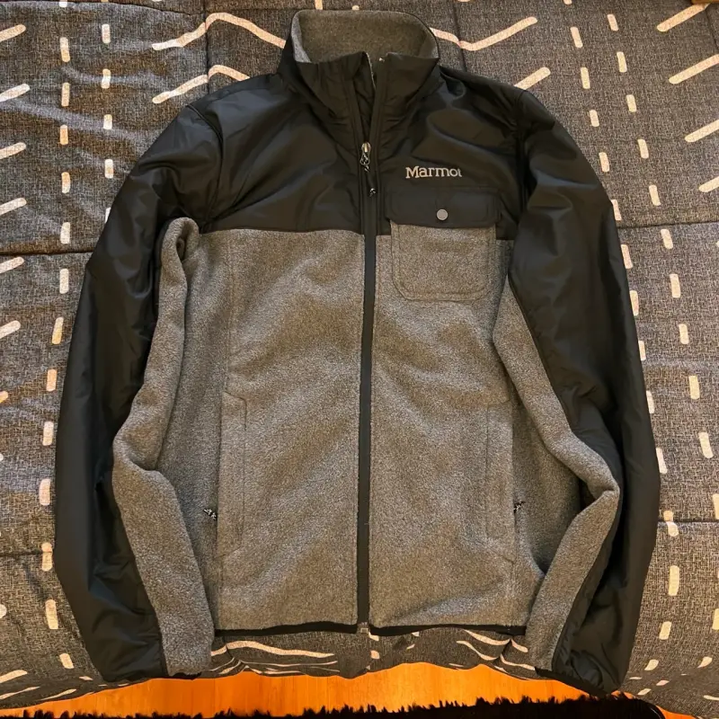 Chaqueta Marmot negra y gris para hombre - 3
