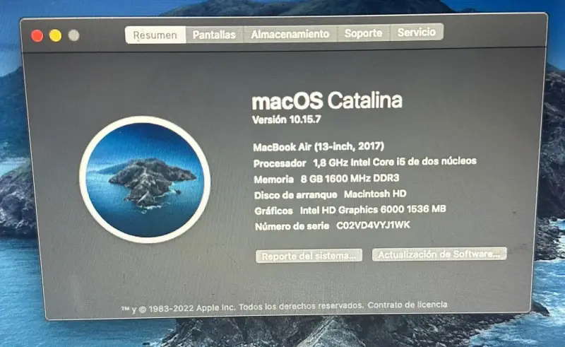 MacBook Air 13" 2017 - 1