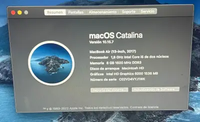 MacBook Air 13" 2017 - miniatura 1
