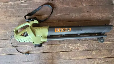 Soplador de hojas eléctrico Bauker YT6233 - miniatura 1