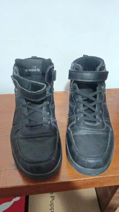 Zapatillas altas Diadora negras - miniatura 1