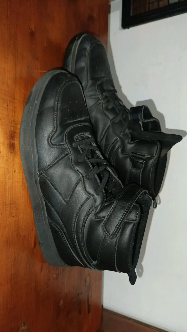 Zapatillas altas Diadora negras - 3