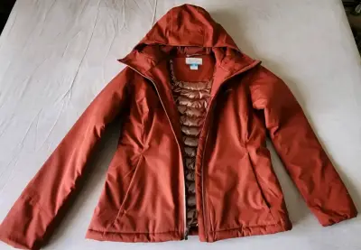 Chaqueta Impermeable/Térmica Columbia Terracota M - miniatura 1