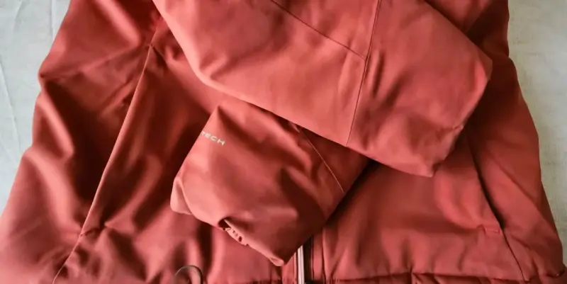 Chaqueta Impermeable/Térmica Columbia Terracota M - 5