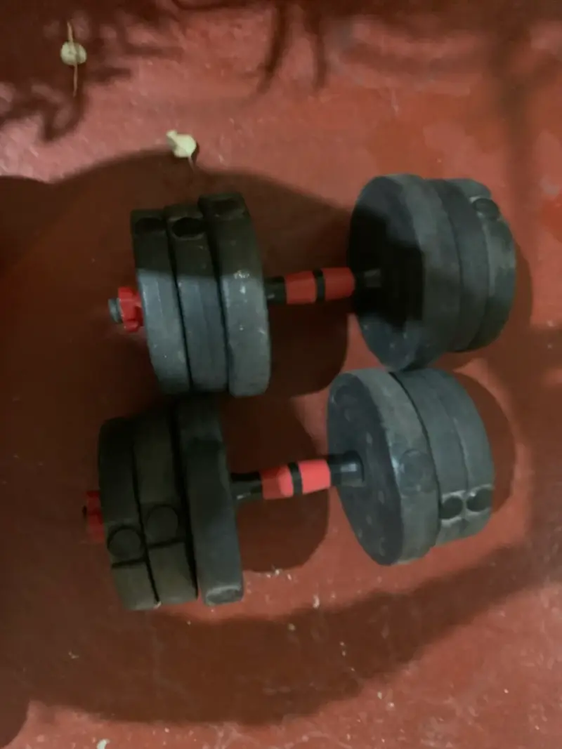 Pesas ajustables de gimnasio 8.50k cada una - 3