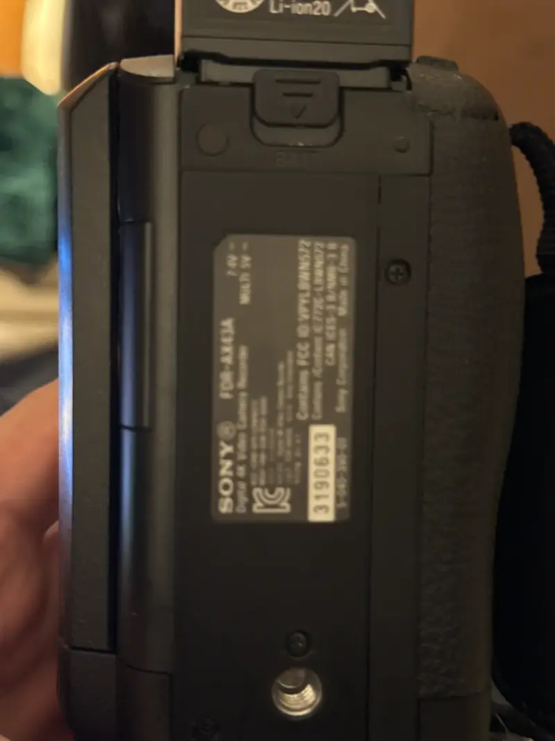 Videocámara Sony Handycam 4K FDR-AX43 - 2