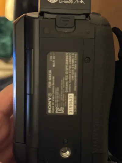 Videocámara Sony Handycam 4K FDR-AX43 - miniatura 2