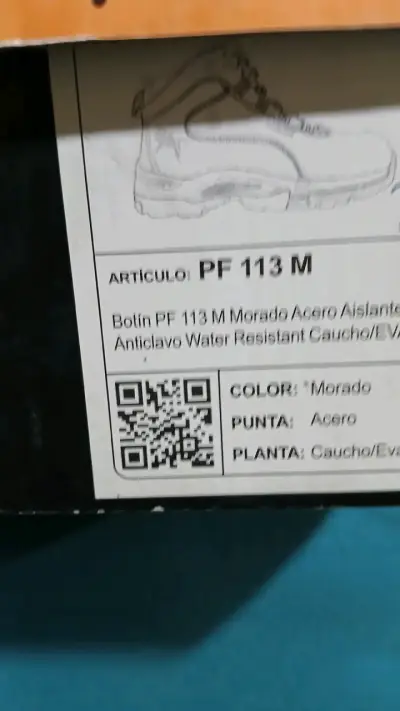 Zapatos trekking ProFlex moradas impermeables - miniatura 5