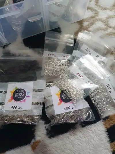 Ganchos de plata 925 para aros - miniatura 3