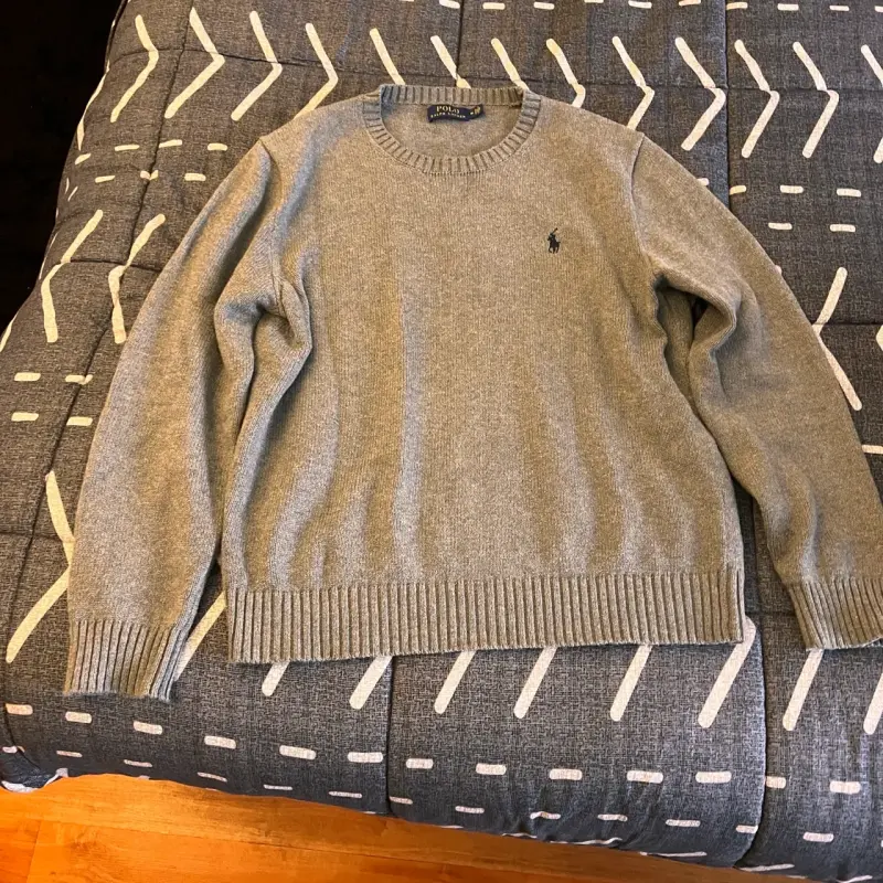 Suéter gris Polo Ralph Lauren de algodón - 4