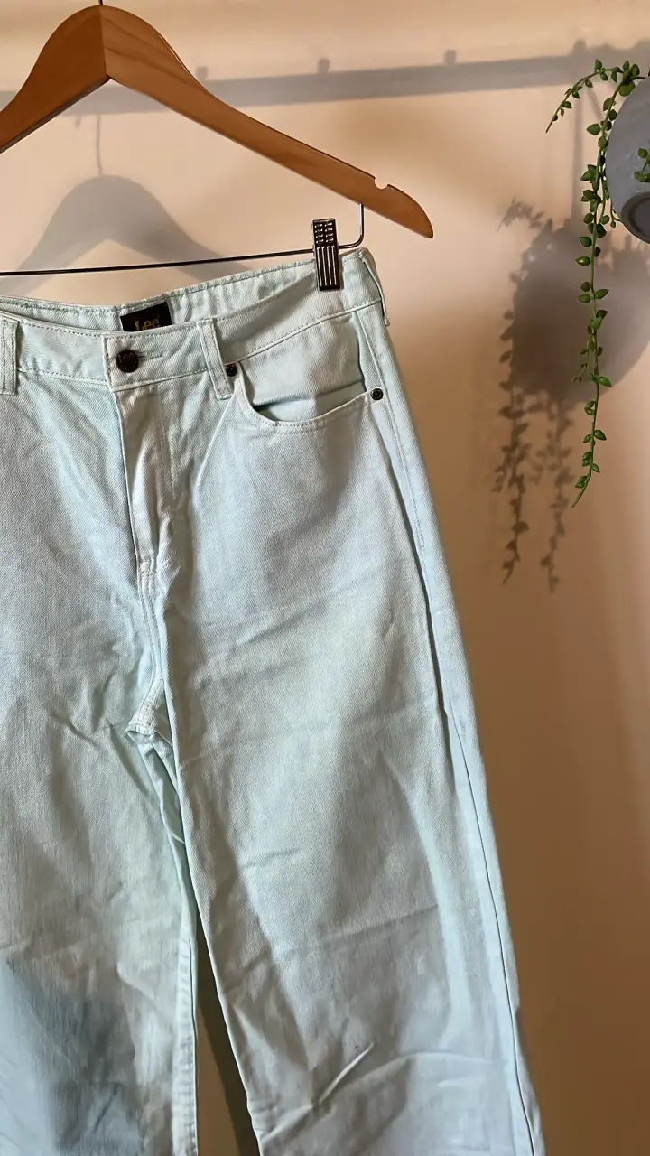 Jeans Lee celestes de corte recto - 3