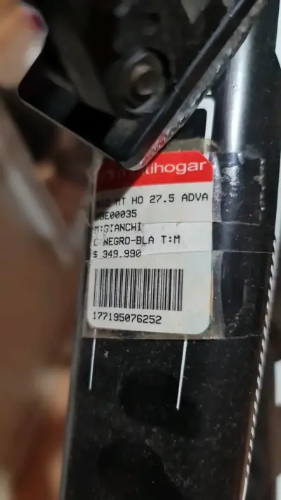 Bicicleta Bianchi Advantage negras  de montaña - miniatura 3