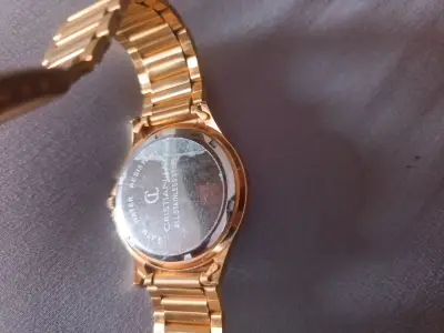 Reloj dorado Cristian Lay elegante - miniatura 3