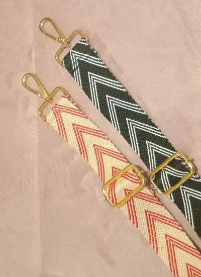 Correas ajustables para bolso con diseño zigzag - miniatura 2