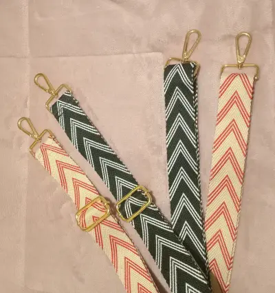Correas ajustables para bolso con diseño zigzag - miniatura 4