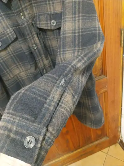 Chaqueta Foster de franela a cuadros - miniatura 4