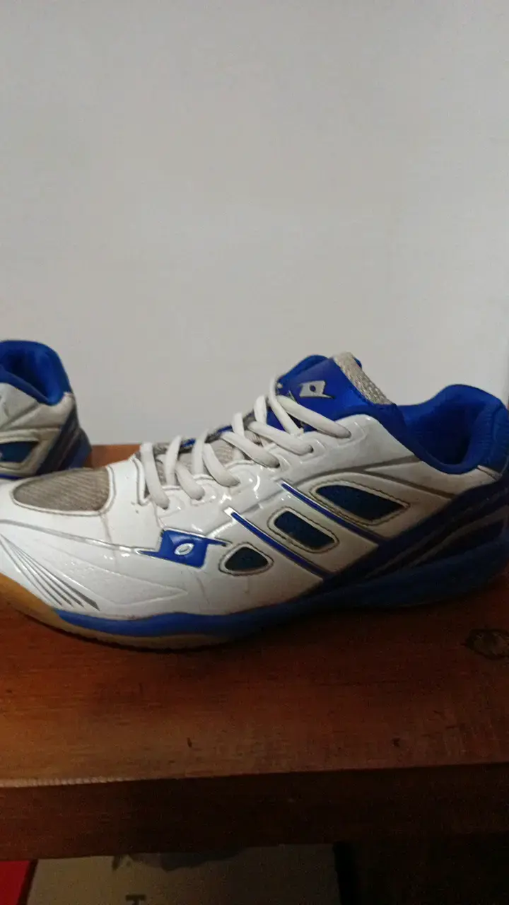Zapatillas deportivas Trecero blancas y azules - 2