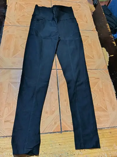 Pantalones negros casuales para hombre - miniatura 3
