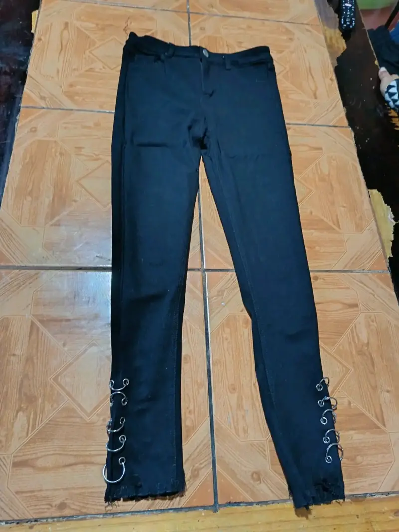 Pantalones negros casuales para hombre - 5
