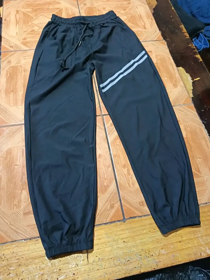Pantalones negros casuales para hombre - 6