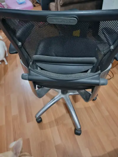 Silla de oficina ergonómica negra - miniatura 2