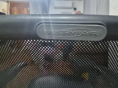 Silla de oficina ergonómica negra - miniatura 3
