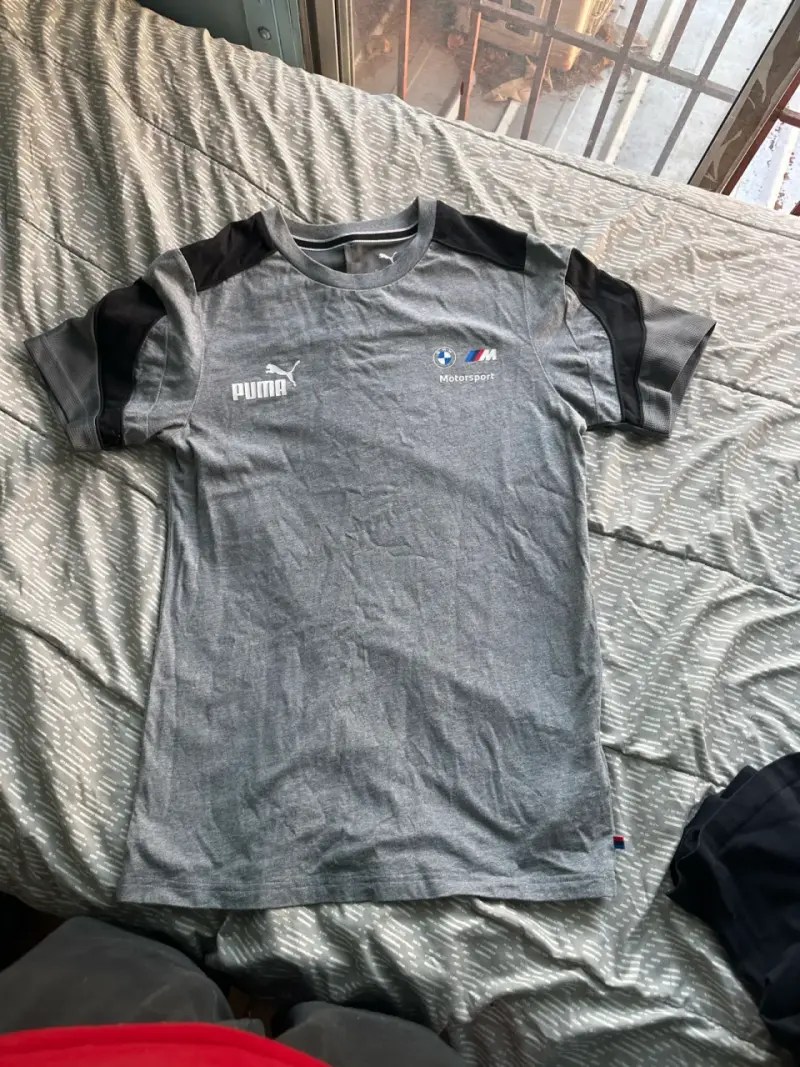 Polera Puma BMW Motorsport gris