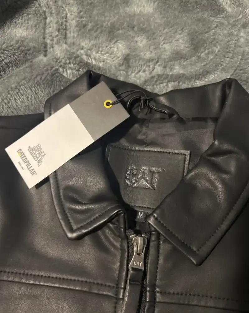 Chaqueta negra de hombre CAT - 5