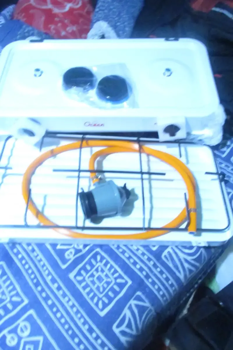 Cocinilla Encimera 2 Platos Tapa Camping Regulador - 3