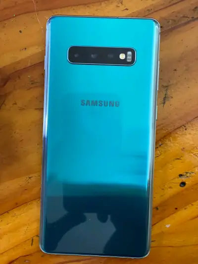 Samsung Galaxy S10+ azul en buen estado - miniatura 1