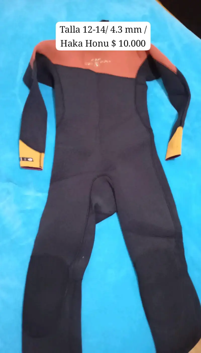 Traje de neopreno Haka Honu 4.3 mm