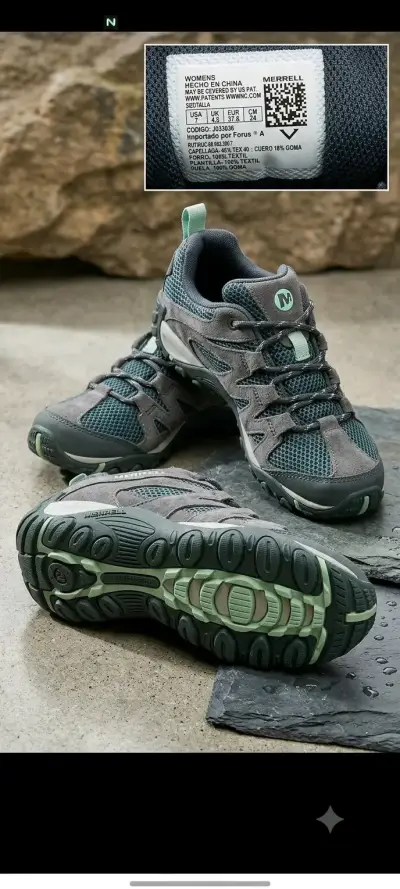 Zapatillas de trekking Merrell para mujer - miniatura 1